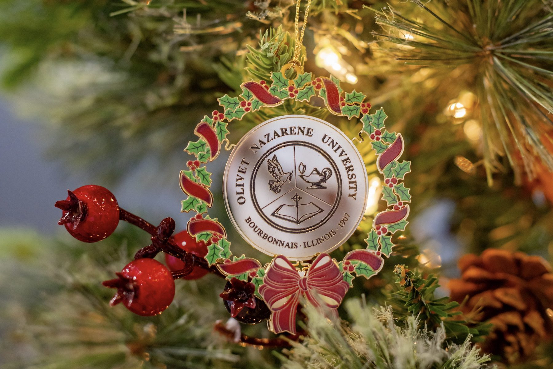 Celebrate the Season with the newest Olivet Christmas Ornament Olivet