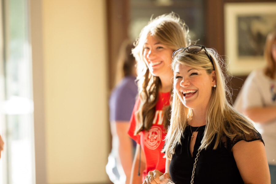 Mother and Daughter visit ONU