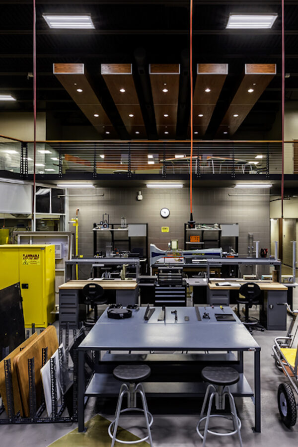 Engineering Lab inside the Reed Hall of Science