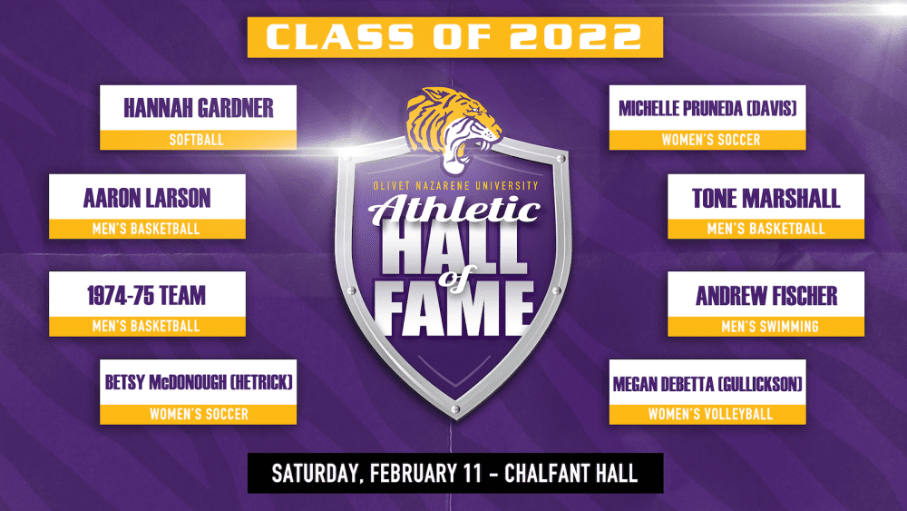 ONU Athletic Hall of Fame Olivet Nazarene University