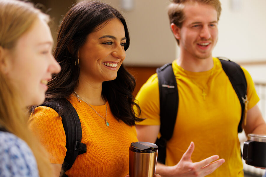 Close up photo of female student