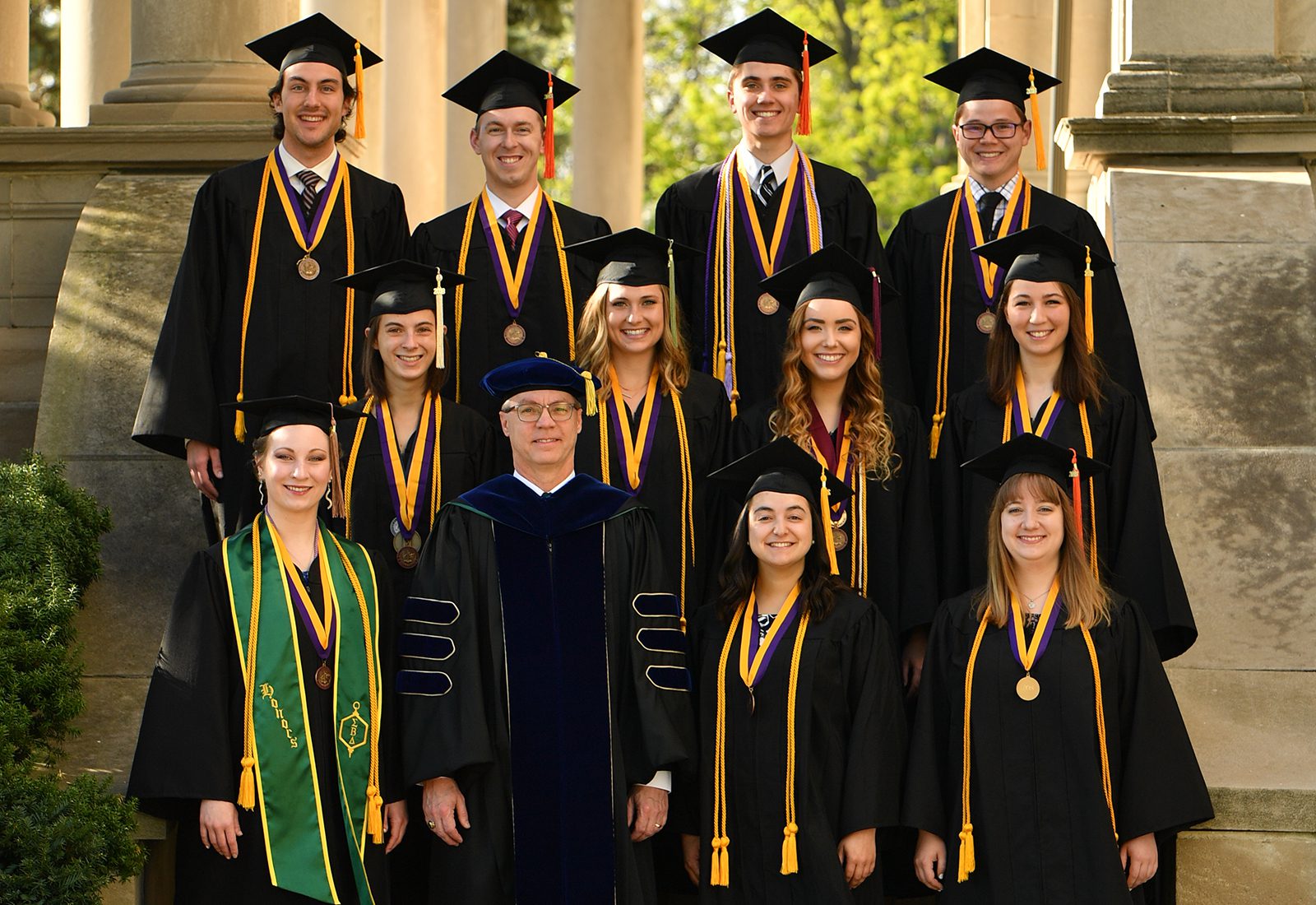 Olivet_2018 graduation_Honors Program graduates_May18.jpg