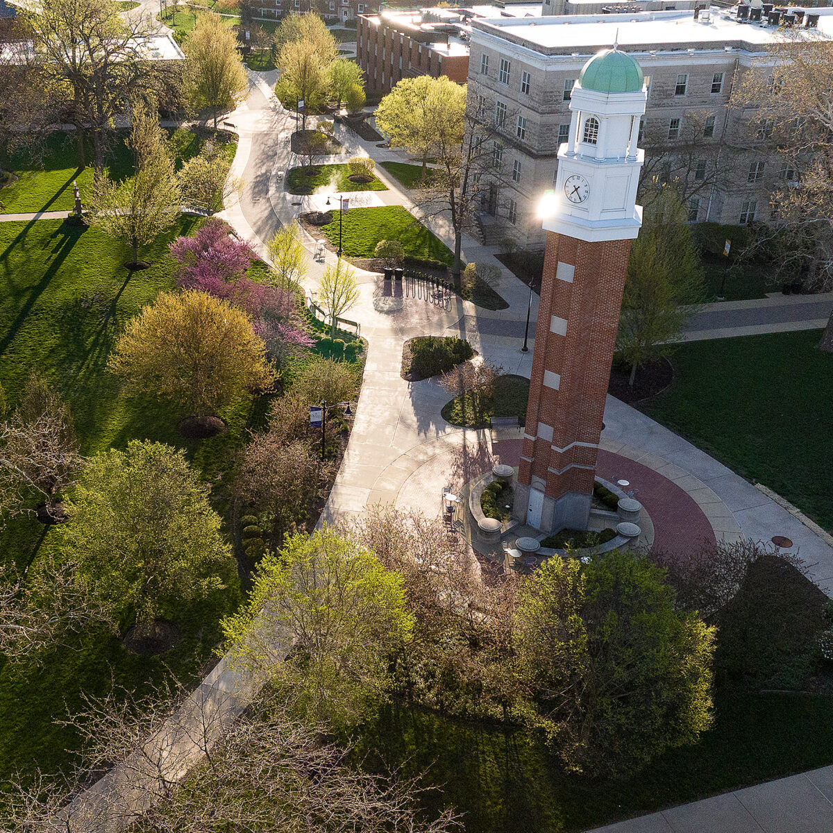 Aerial view of the ONU campus.