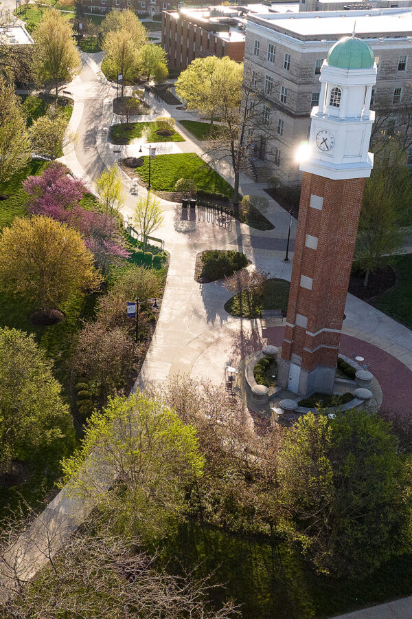 Aerial view of the ONU campus.