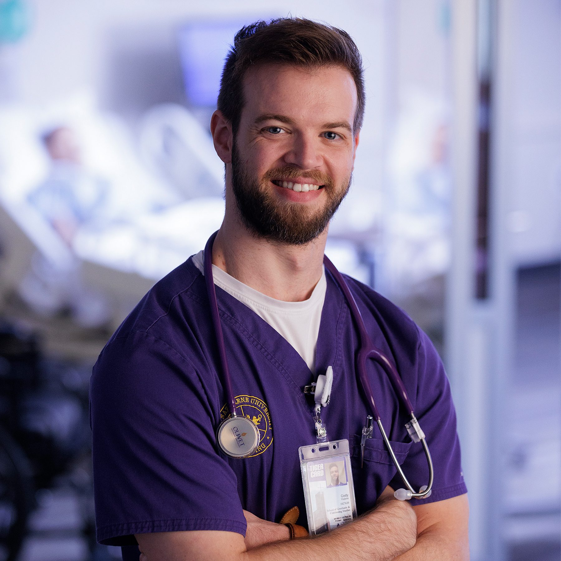 male nursing student