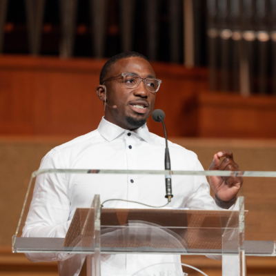 University chaplain Antonio Marshall