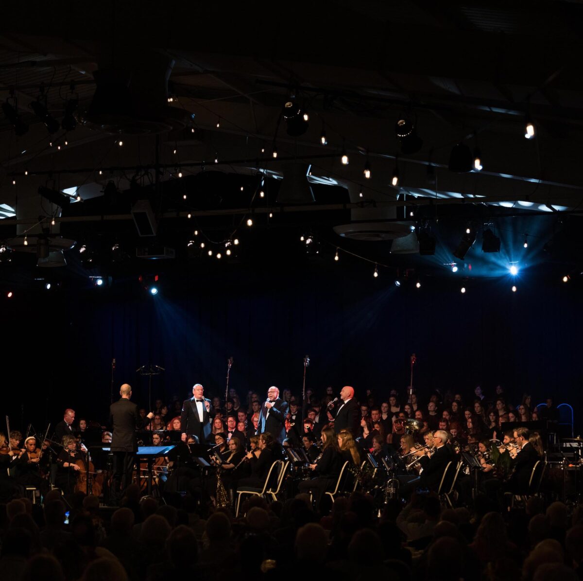 Music performers in Centennial Chapel