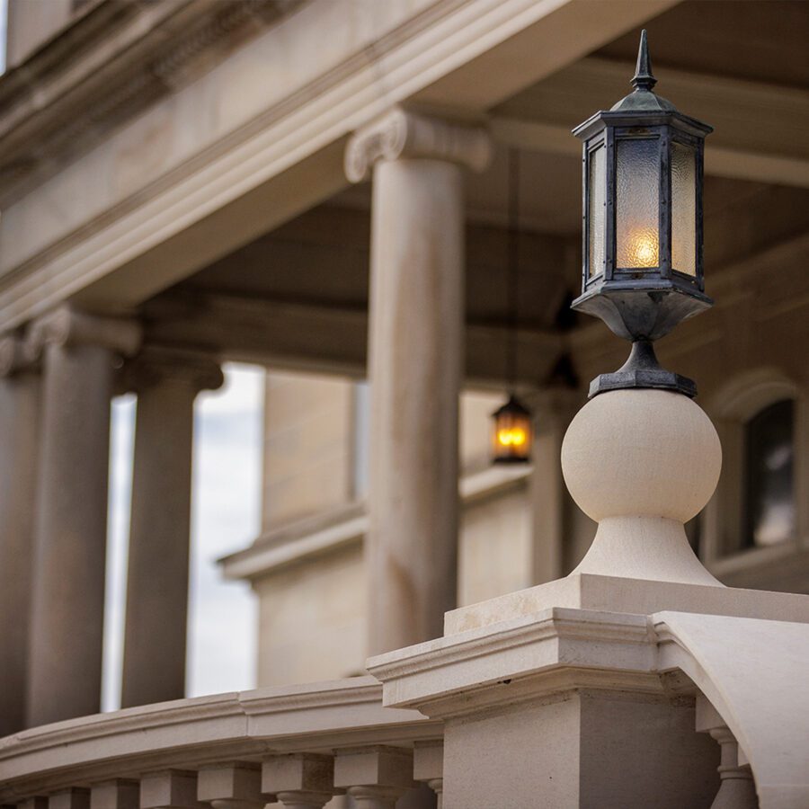Detail photo of Burke architecture