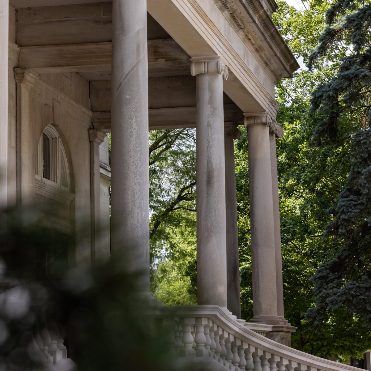 Detail photo of Burke architecture