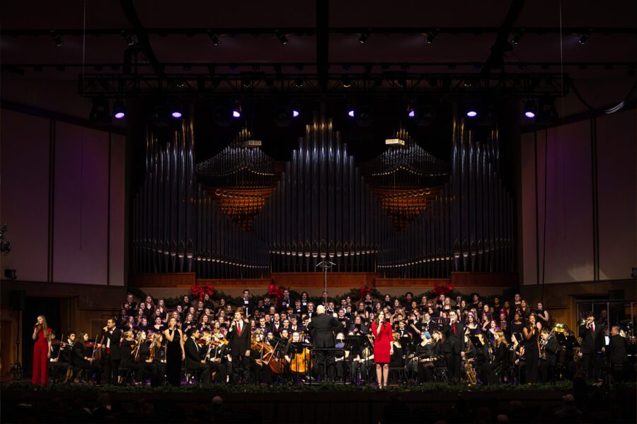 Image of concert in Centennial Chapel