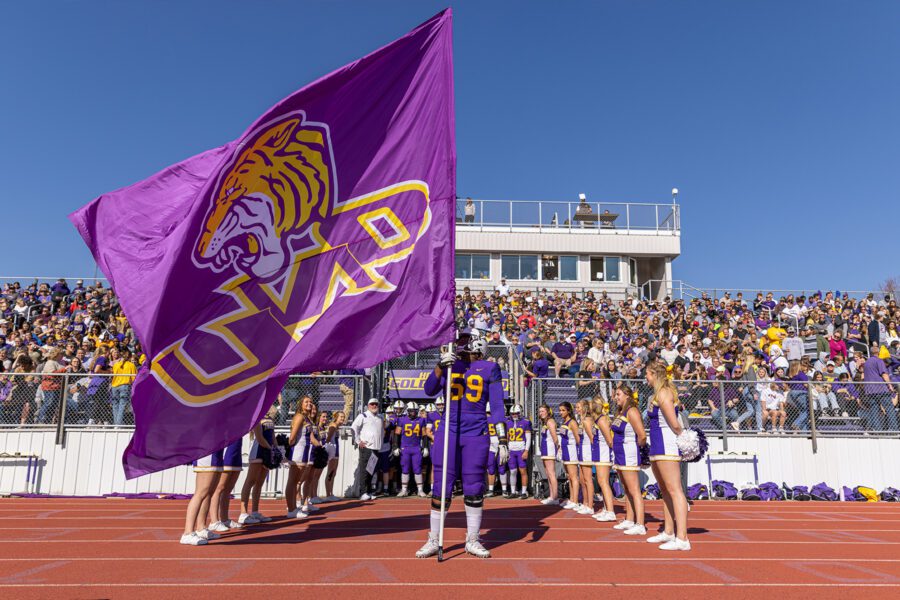 Opening football game during homecoming weekend