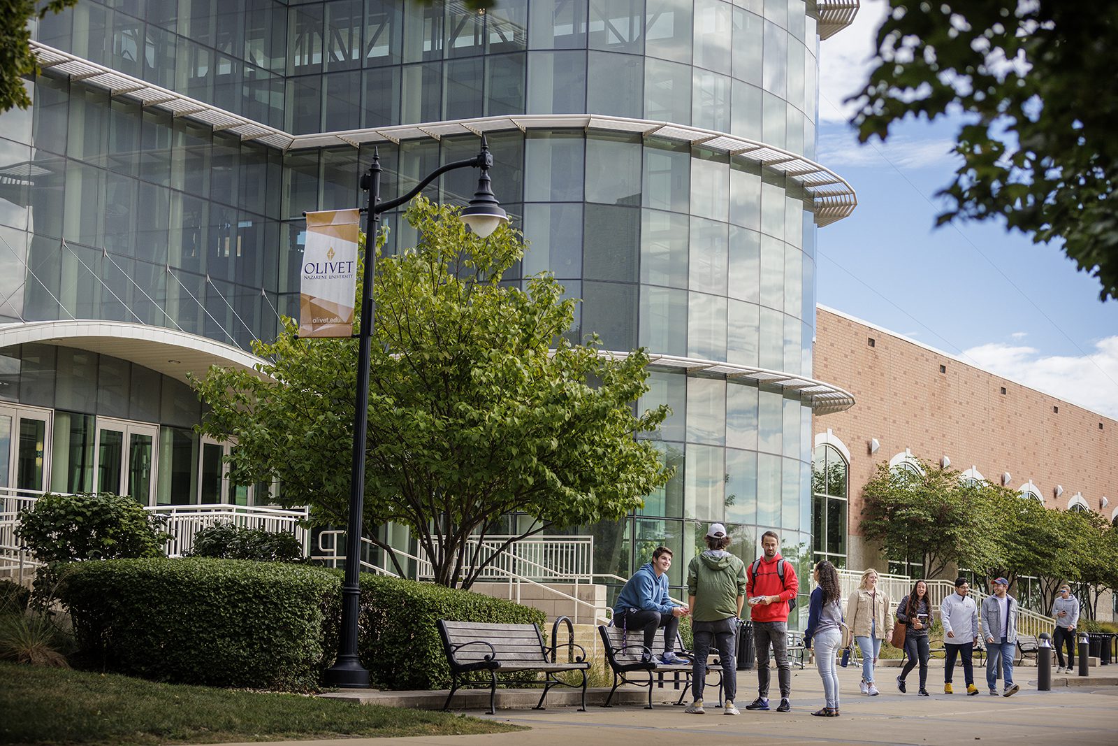 Exterior of Perry Center