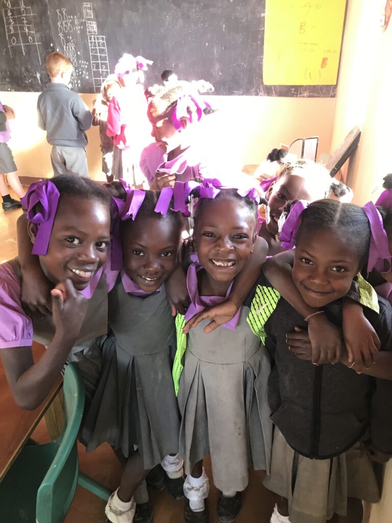 group of smiling children