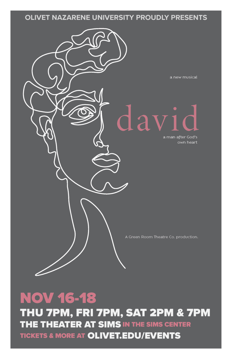 David A New Musical promo poster