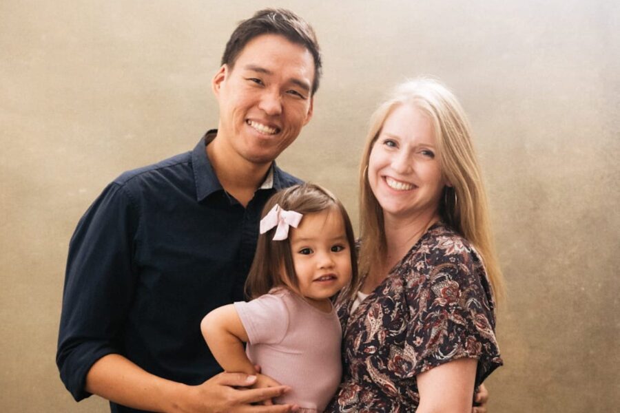 Amanda Choi and family