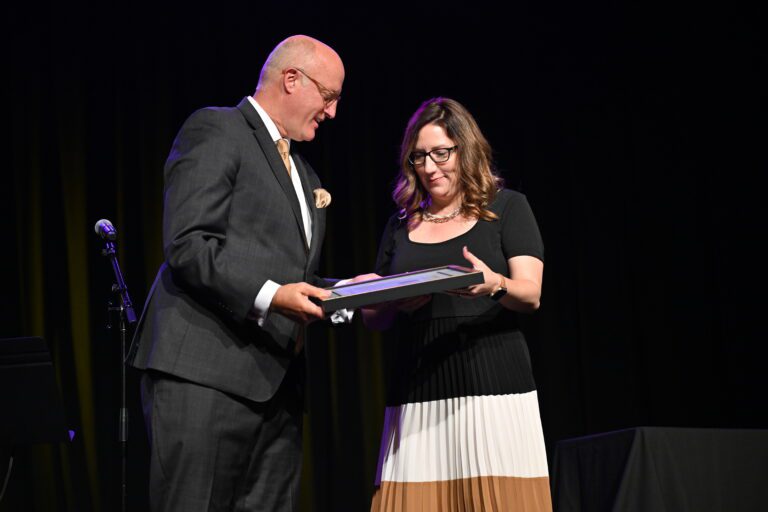 Staff Member of the Year recipient