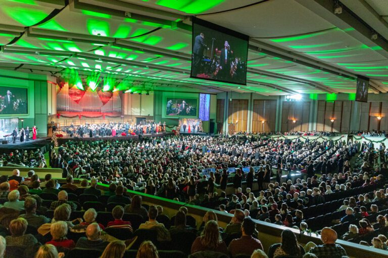 School of Music students performing on stage in Centennial Chapel