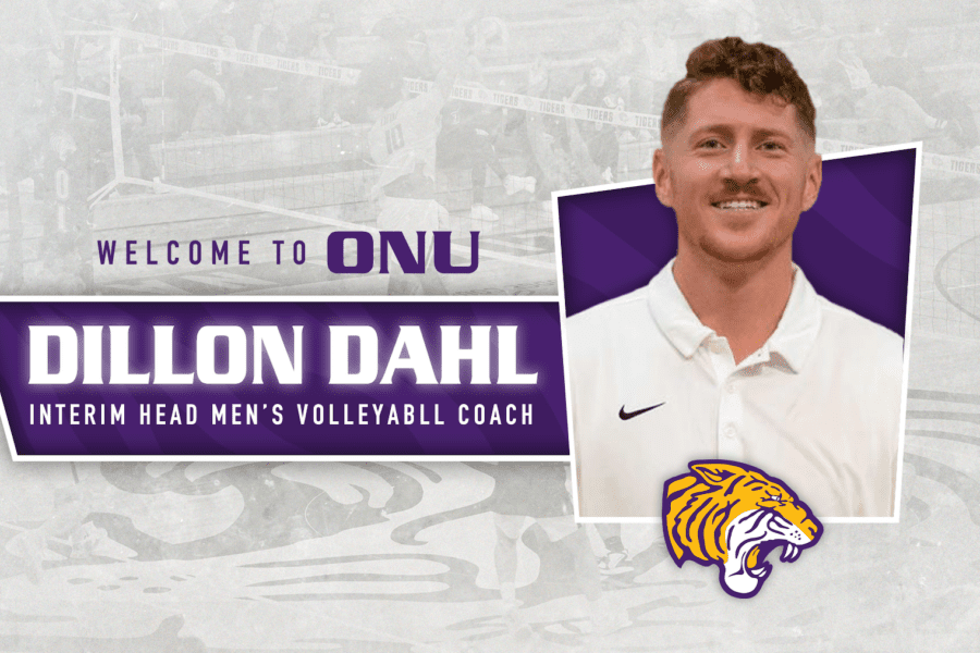 New men's volleyball coach graphic