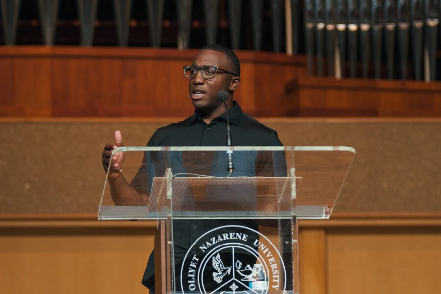 Antonio Marshall Speaking