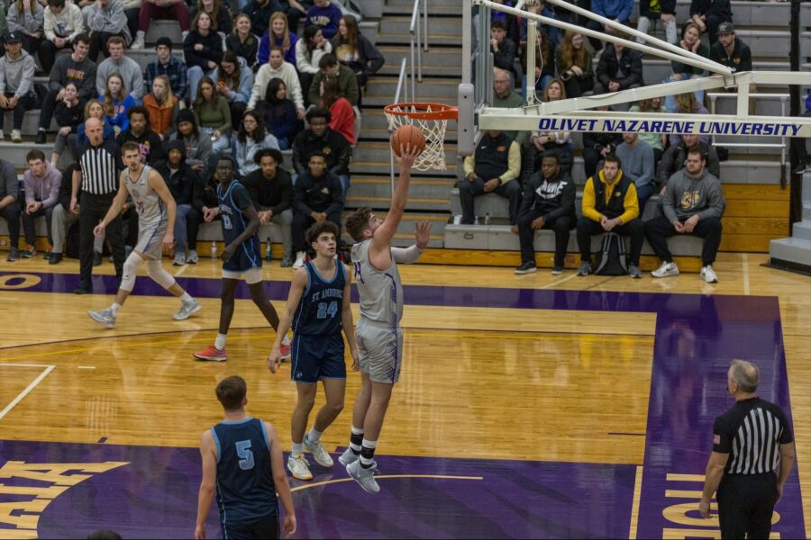 ONU Athletics mens basketball game