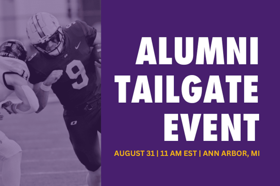 alumni tailgate graphic