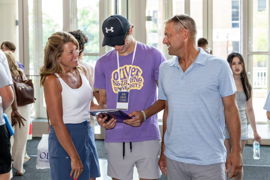 Parents at Orientation