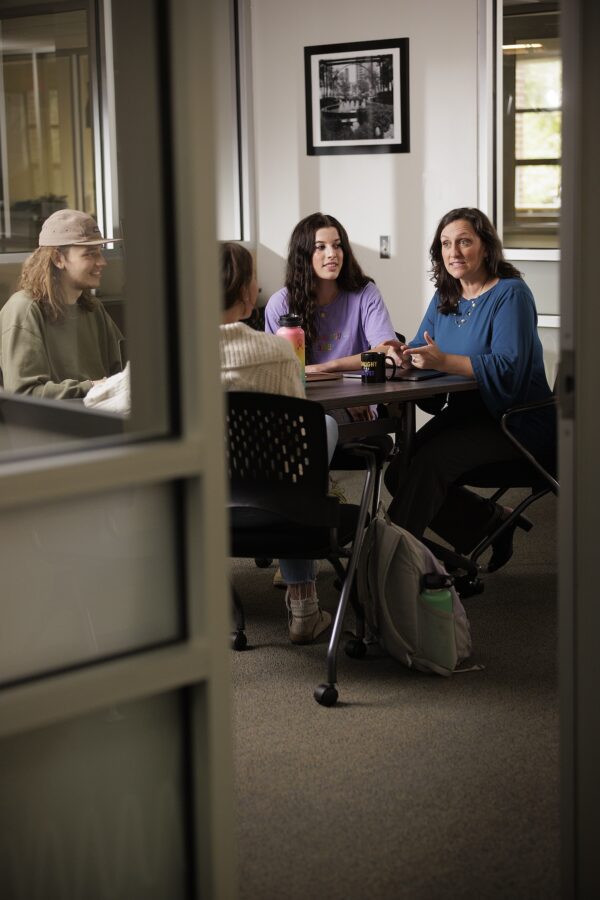 group meeting in a conference room