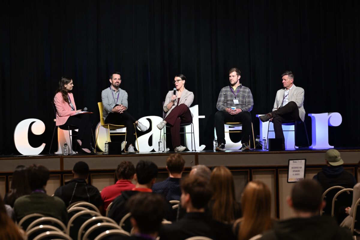 panel at createur conference