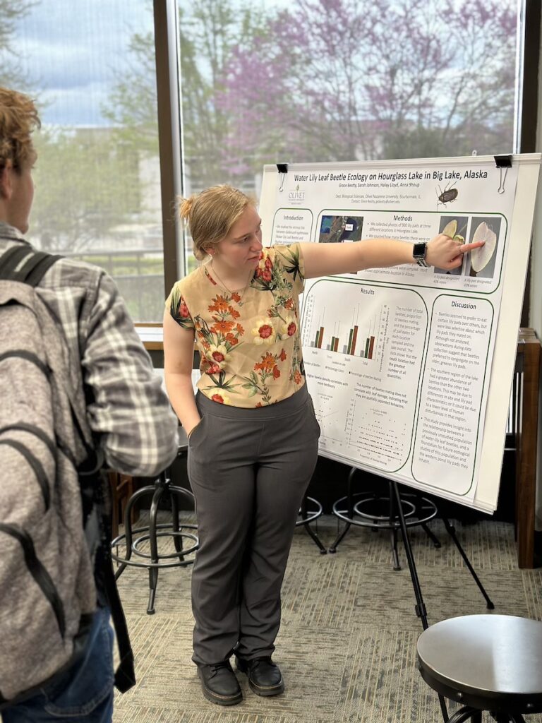 Grace Beatty presenting