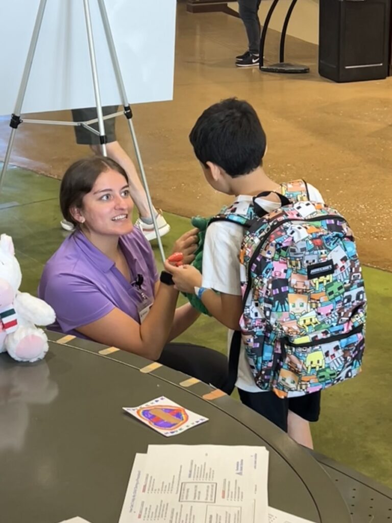 Lexi Gonzalez with little kid