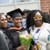 women at graduation