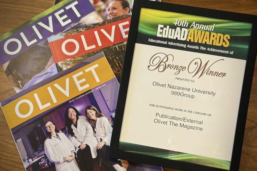 Bronze Award for Olivet The Magazine