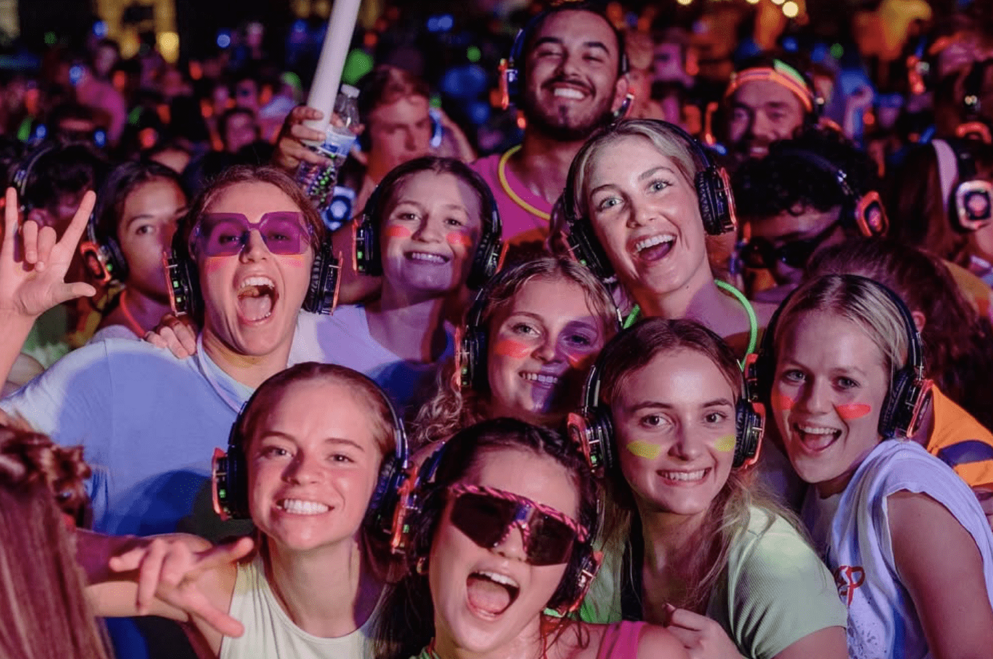 People at Rock n' Glow