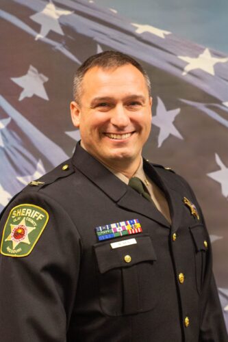 Will Akin in his uniform