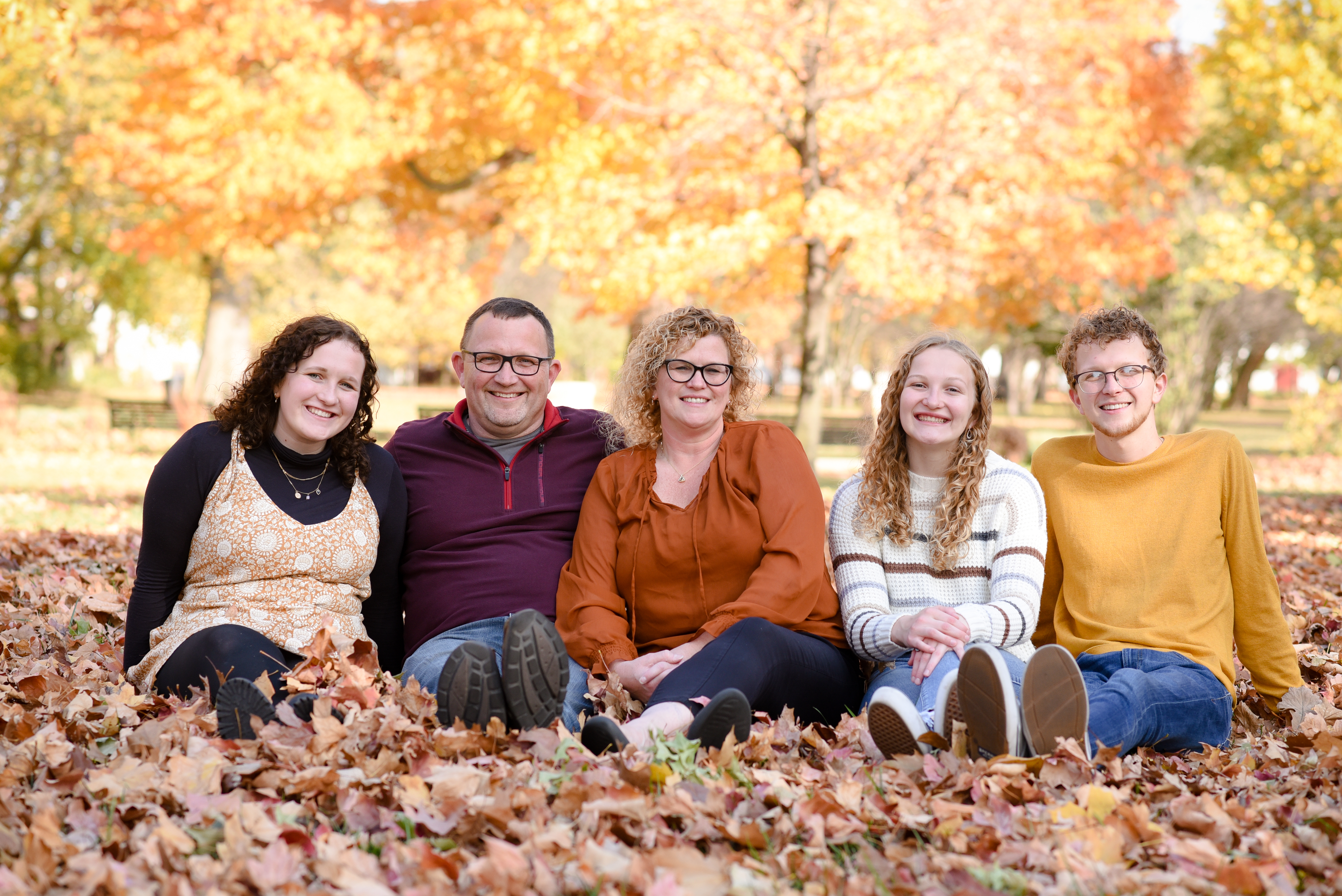Thane, Dawn, Ethan, Emma, and Abby Moore.