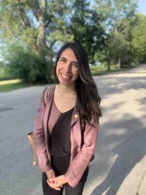 picture of Mariah Vail on a walk