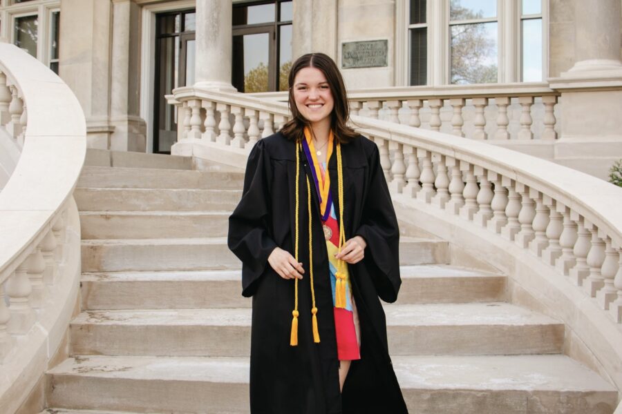 Anna Shoup graduation picture