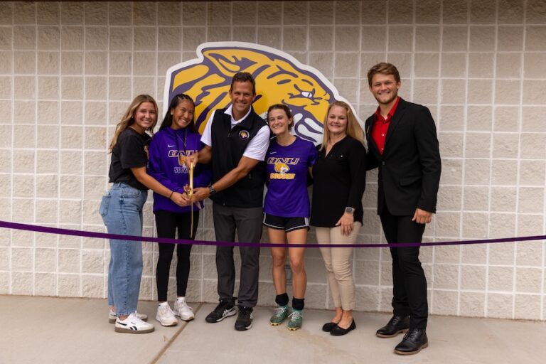 Bill Bahr soccer facility ribbon cutting