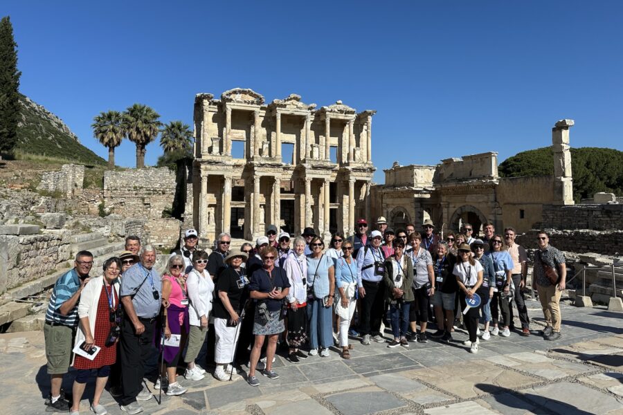 travel with olivet group photo