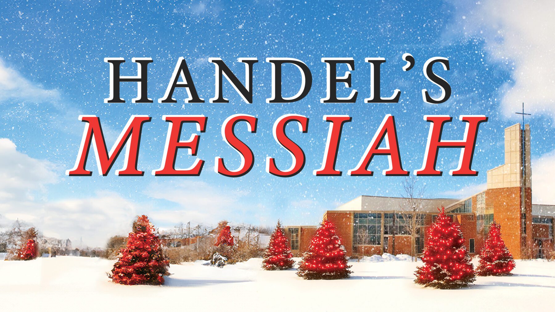 Graphic for the Messiah concert at Olivet