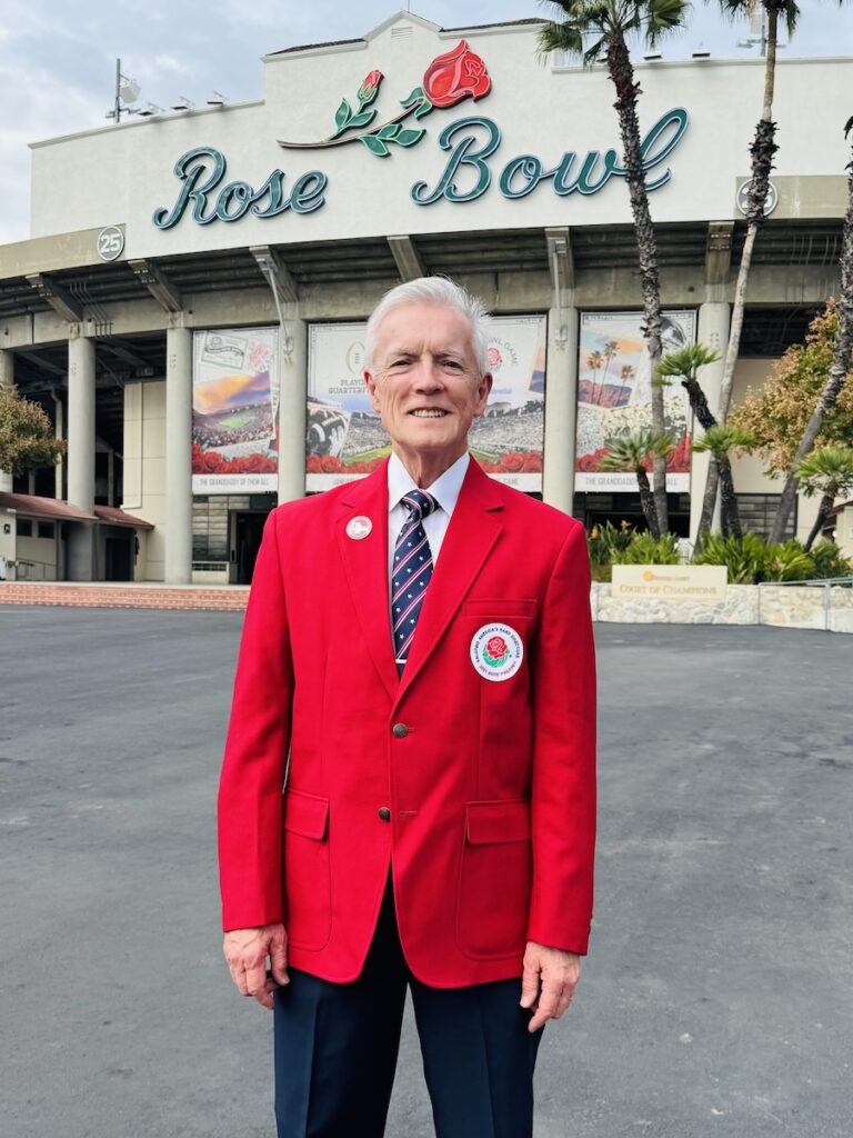 Bob Evans at Rose Bowl parade
