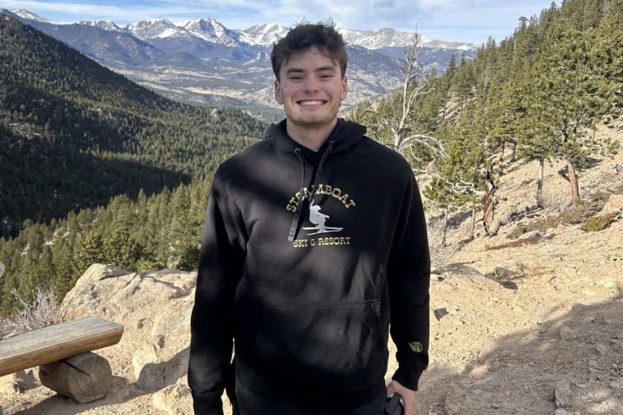 Zeke Darnell on mountain