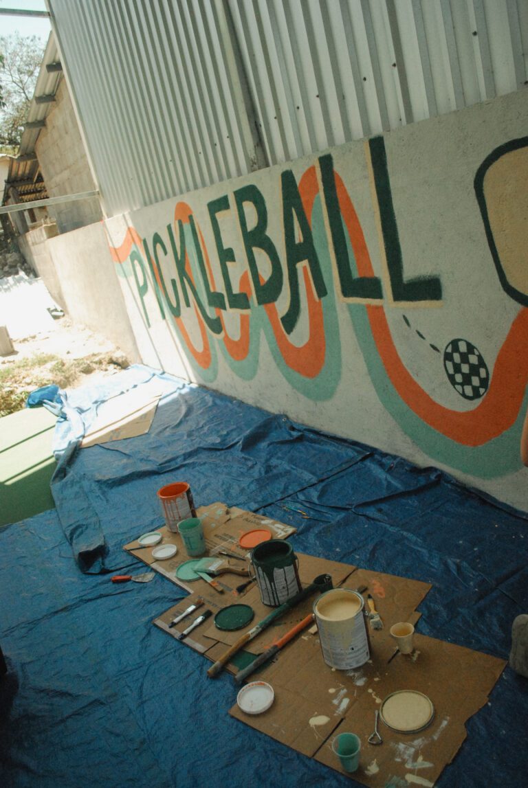 Pickleball painting