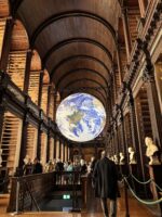 A picture of the inside of a library