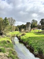 A picture of a creek in the Ireland countryside