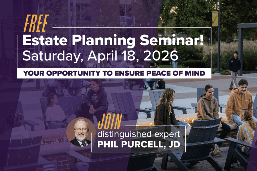 Estate Planning Seminar postcard graphic