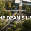 dean's list spring 2026 graphic