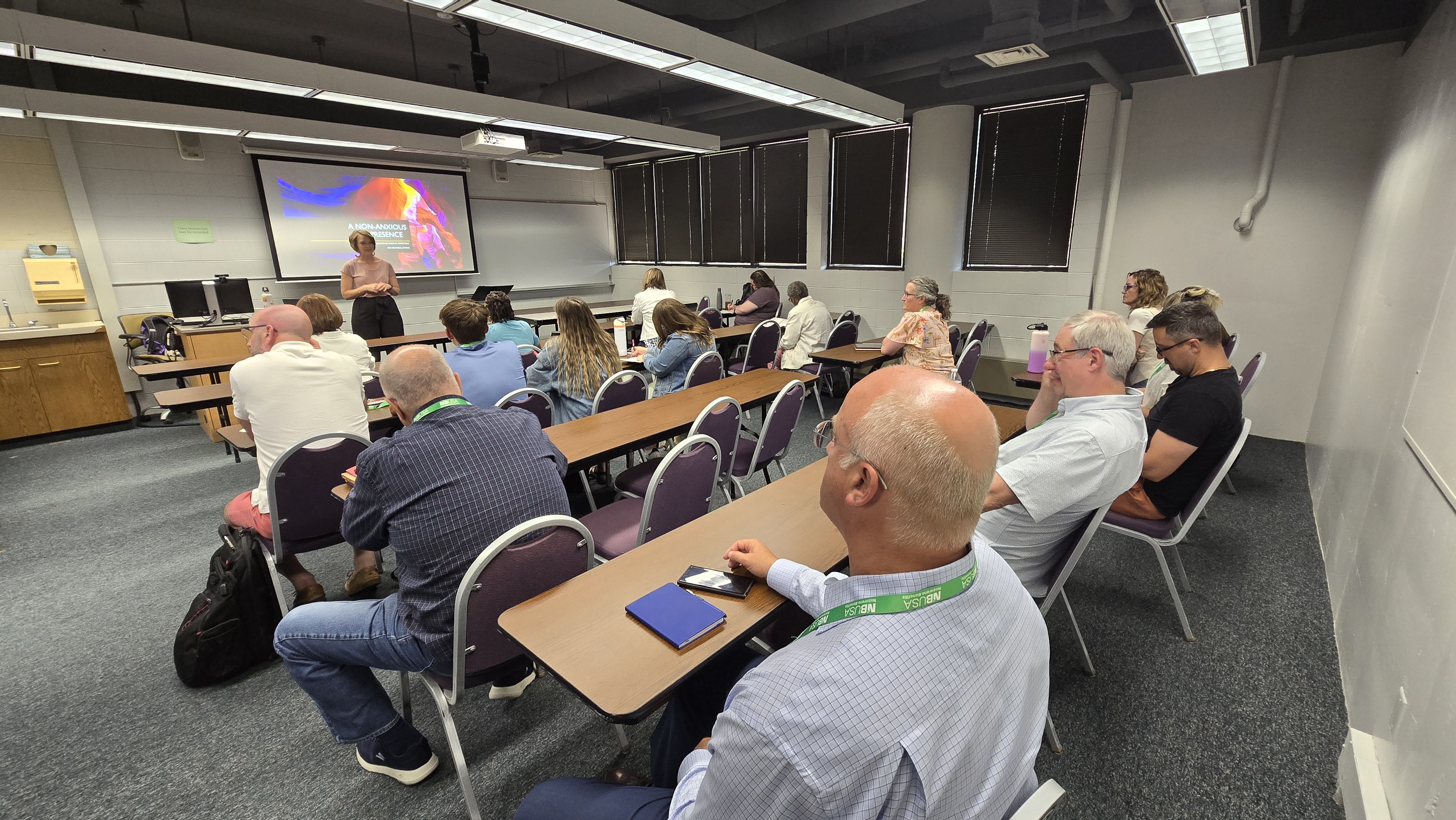 A picture of one of the sessions at Palcon