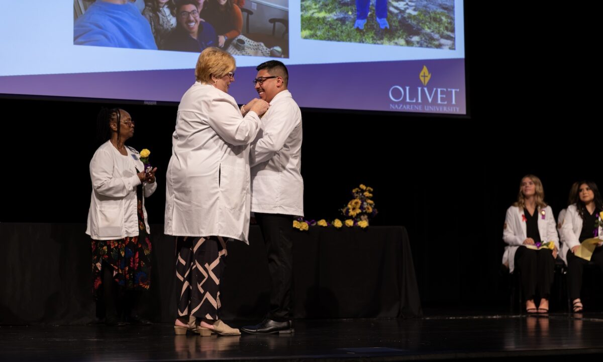 Sergio during 2026 nurses pinning