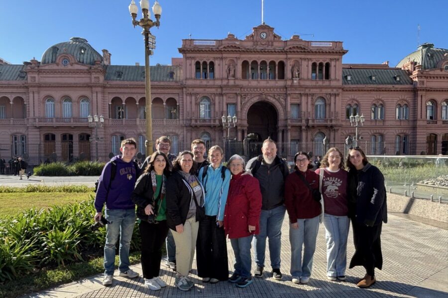 A picture of the Shalom group that went to Argentina